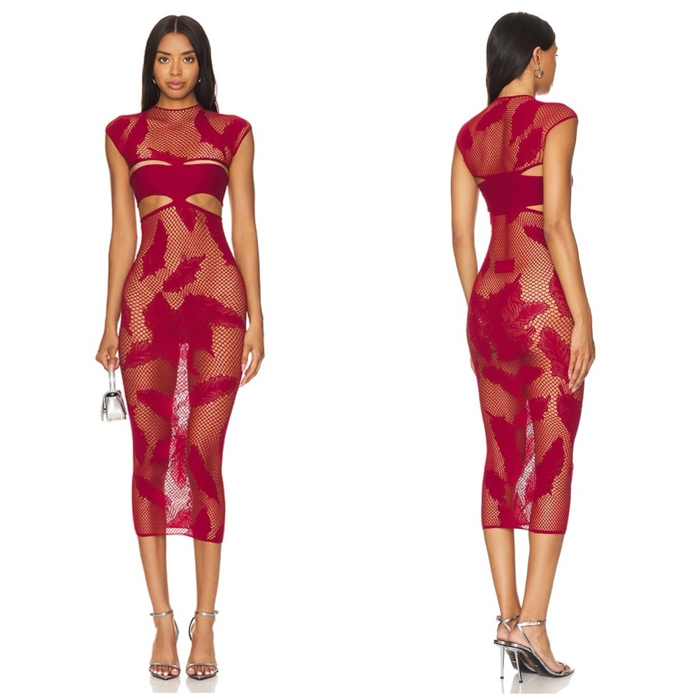 Poster Girl Ja'mie Dress in Red